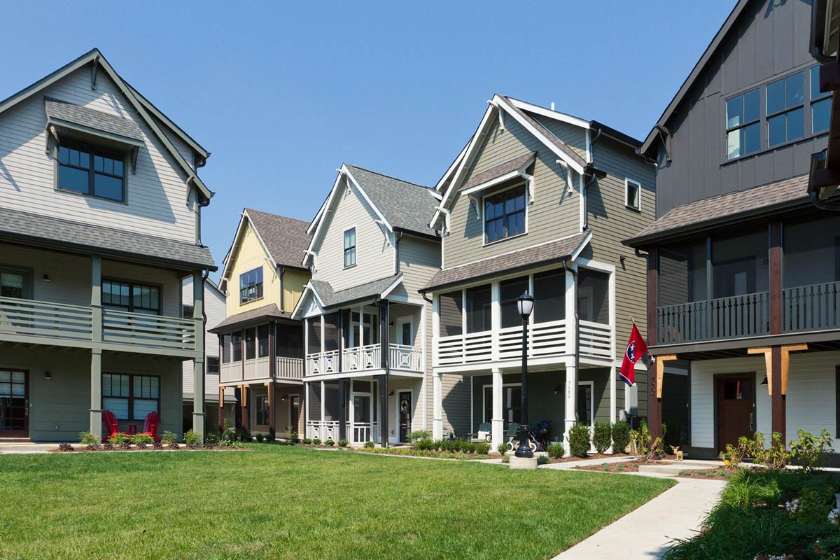 Urban infill construction